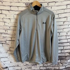 Under Armour 1/4 Zip Cold Gear Fleece Pullover SZ L